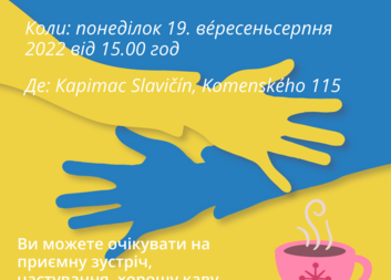 Odpolední setkání z občany s Ukrajiny